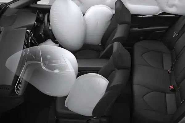 Toyota Camry-airbags-view