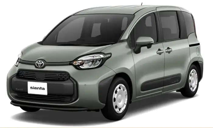 Toyota Sienta Hybrid Price In Bangladesh 2023 Khaki Front