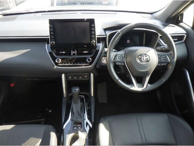 Toyota Corolla Cross Real Auction Picture Interior 1-CarTheoryBD