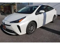 Toyota Prius S Touring Selection 2021 White Hybrid