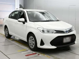 TOYOTA AXIO EX 2021 WHITE HYBRID