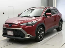 TOYOTA COROLLA CROSS Z 2021 RED WINE HYBRID