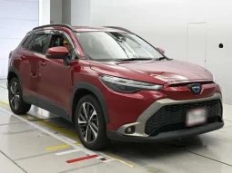 TOYOTA COROLLA CROSS Z 2021 RED WINE HYBRID