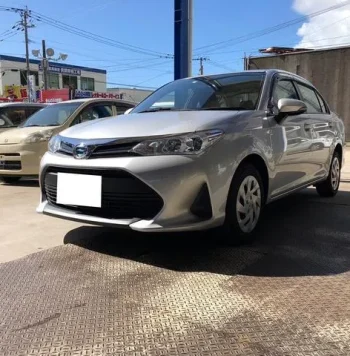 2021 Toyota Axio Ex Hybrid Silver Front Side