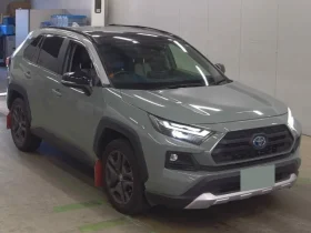 2022 Toyota Rav4 Adventure Hybrid Green Gray