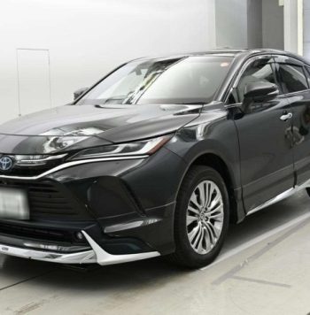 2021 Toyota Harrier Z Leather Hybrid Black Front Side