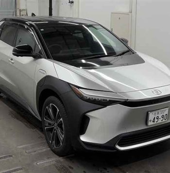 Toyota BZ4X 2022 Electric Z Front side view