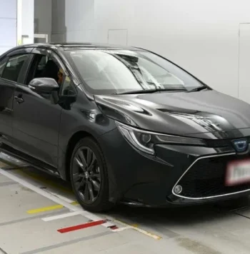 TOYOTA COROLLA WXB 2021 BLACK HYBRID FRONT RIGHT