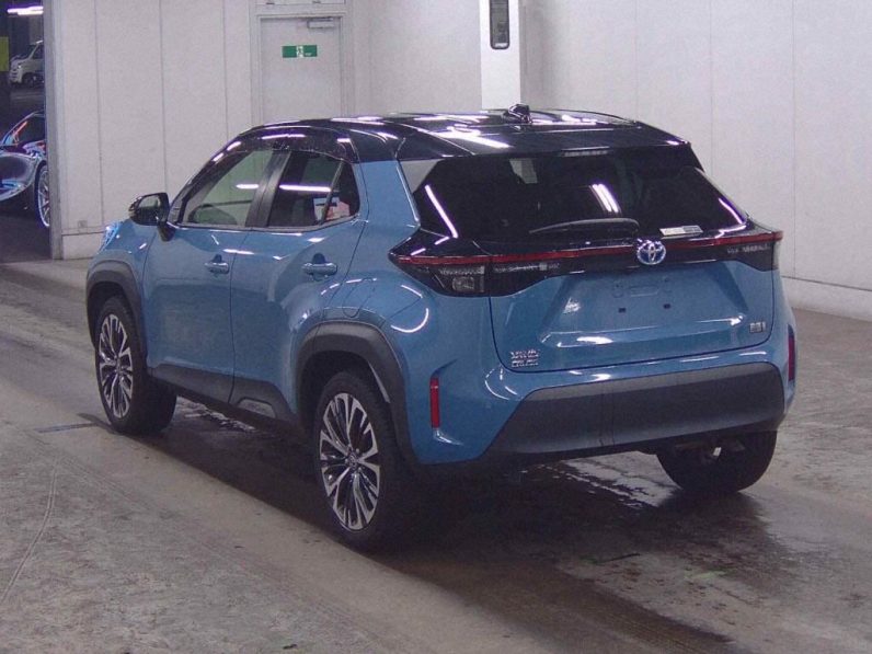 TOYOTA YARIS CROSS Z PACKAGE 2021 BLUE HYBRID