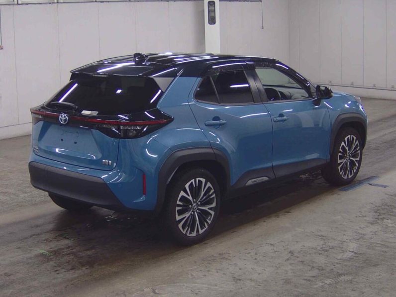 TOYOTA YARIS CROSS Z PACKAGE 2021 BLUE HYBRID