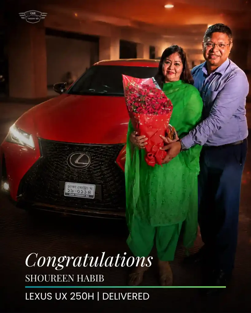 Lexus UX 250h 2020 Successfully delivered to our Client Shoureen Habib