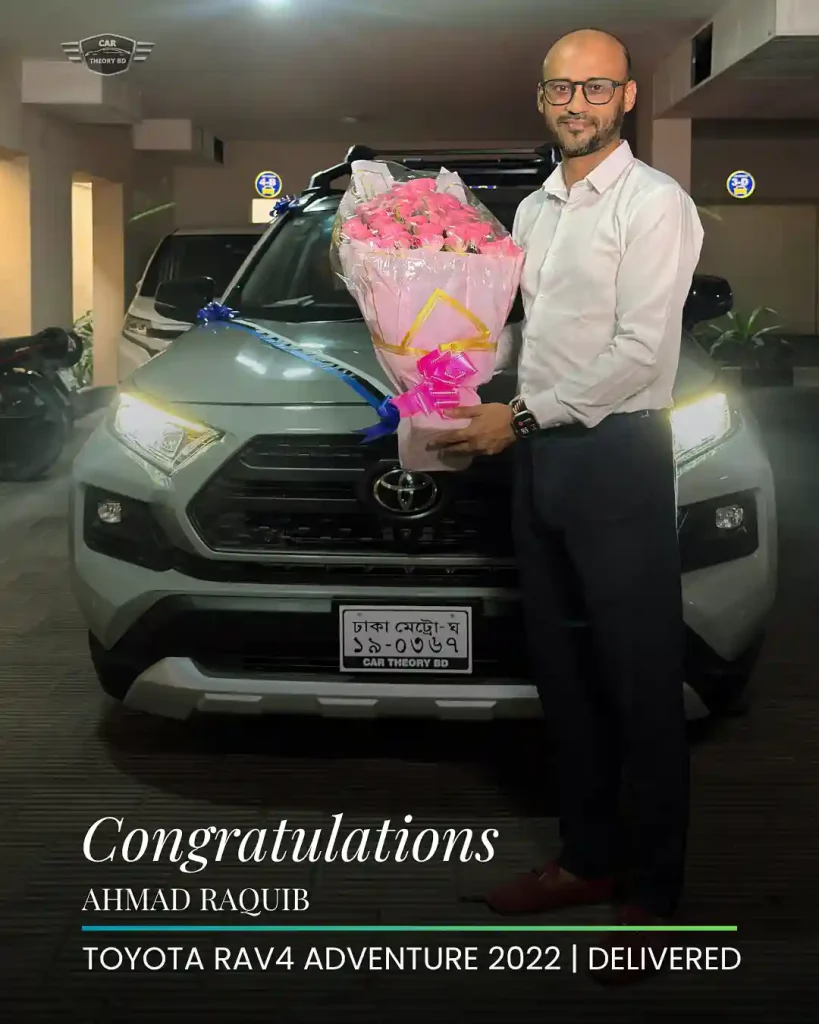Toyota Rav4 Adventure Successfully delivered to our Client Ahmad Raquib