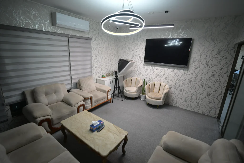 Client lounge at Car Theory BD office, Gulshan Dhaka