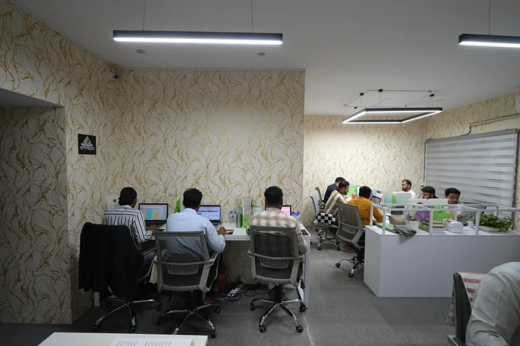 Car Theory BD open office workspace