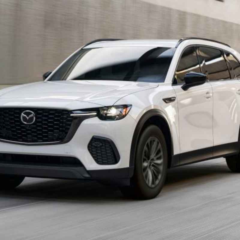 Mazda SUV white color front side Full Body View. Mazda Car Price in Bangladesh