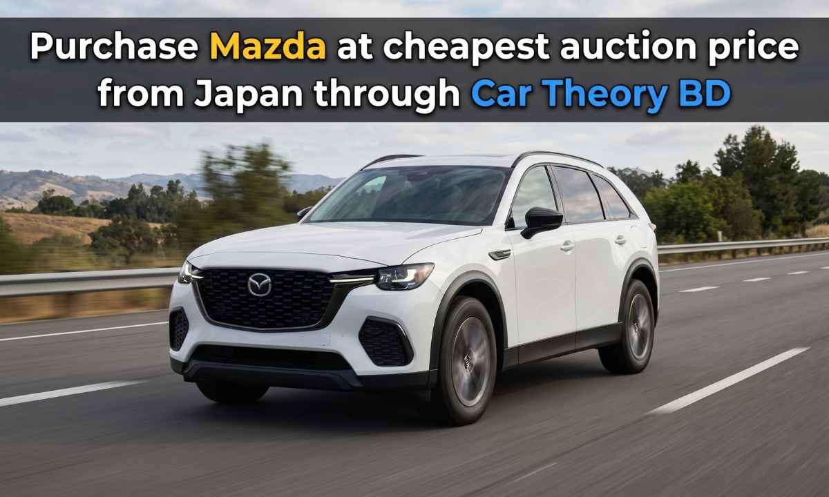 Mazda is running on highway. Mazda Car Price in Bangladesh