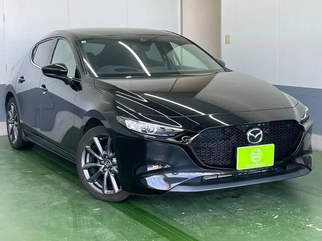 Mazda3-15S-Touring-2021-Non-Hybrid-Black-front-right-angle-view. Mazda Car Price in Bangladesh