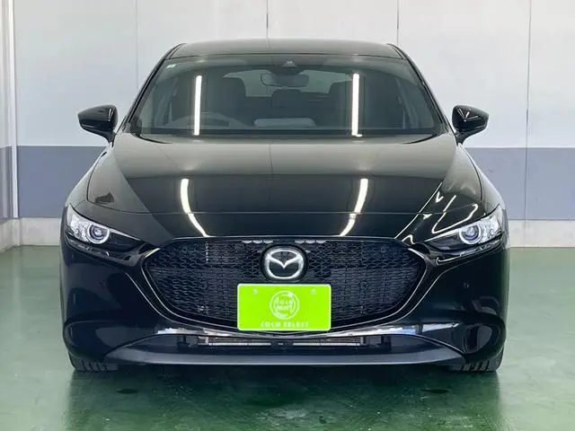 Mazda3-15S-Touring-2021-Non-Hybrid-Black-front-view. Mazda Car Price in Bangladesh