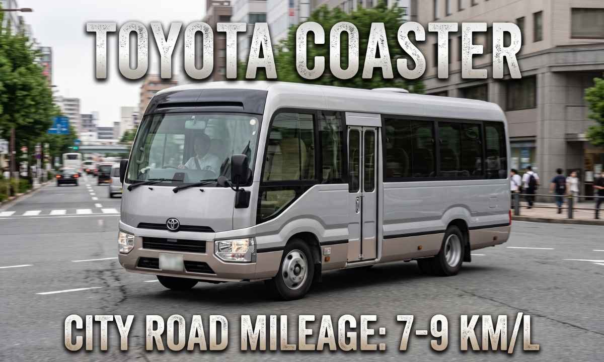 Toyota Coaster City Running View. Toyota Coaster Price in Bangladesh
