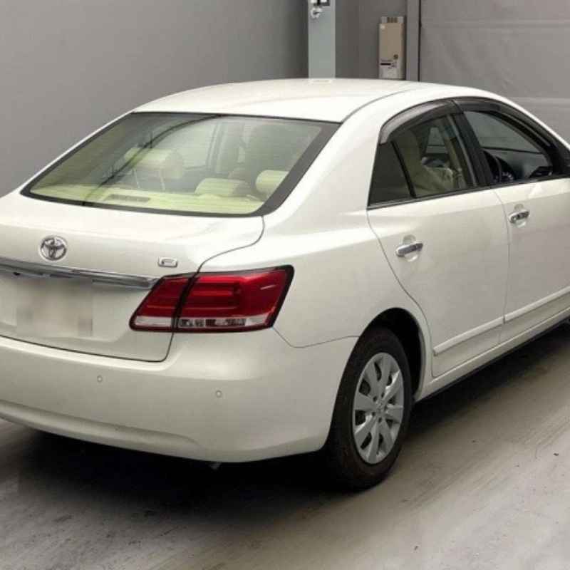 Toyota Premio Full Body Back Side White Color Car Full View. Toyota Premio Car Price in Bangladesh