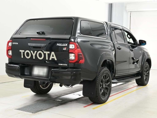 Toyota Hilux Car Black Color Back Side View Price in Bangladesh