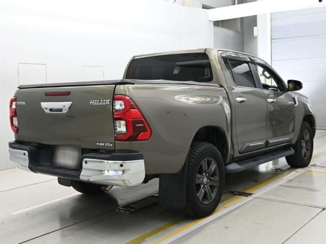 Toyota Hilux Black Color Back Side Lower View. Toyota Hilux Car Price in Bangladesh