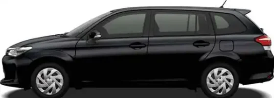 Toyota Fielder Black Mica Color